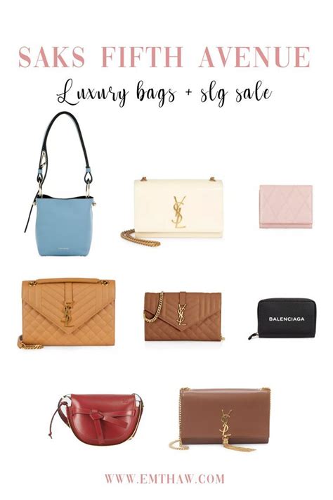 ysl purses saks|ysl bag sale 2022.